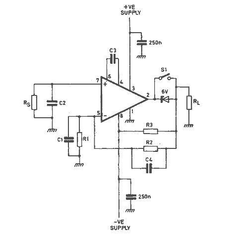 SL702 Plessey Test Circuit