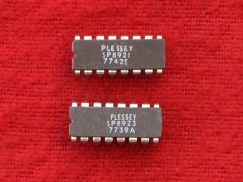 SP8921 SP8923 CB Synthesiser Plessey
